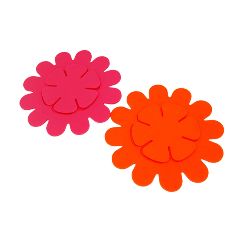 定制硅膠砂鍋墊餐桌墊，廚房pvc軟膠湯鍋隔熱墊廠家